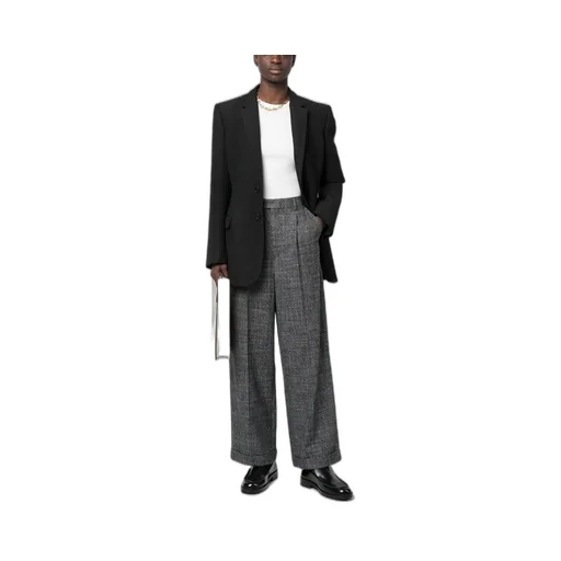 Straight Leg Tailored Trousers