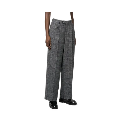 Straight Leg Tailored Trousers
