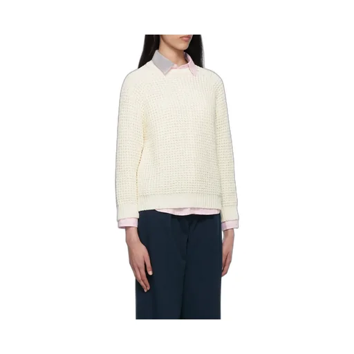 Long-Sleeved Crewneck Knit Jumper
