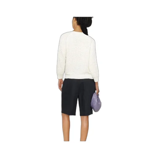 Long-Sleeved Crewneck Knit Jumper