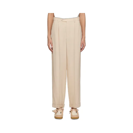 Wide Leg Tailored Trousers