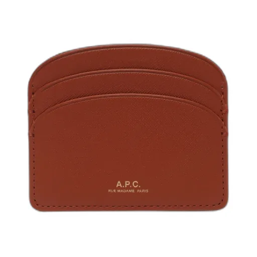 Demi-Lune Leather Cardholder