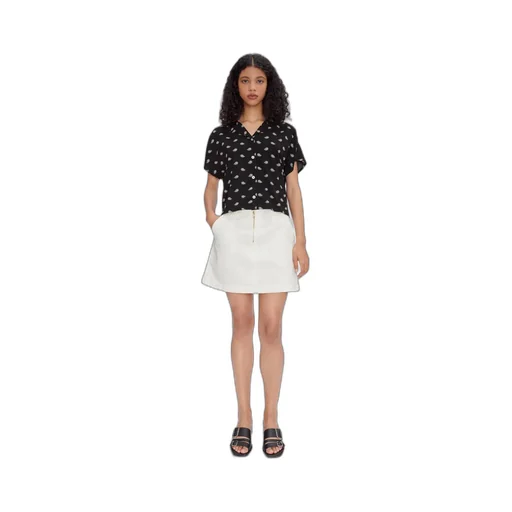 Sarah Denim Mini Skirt