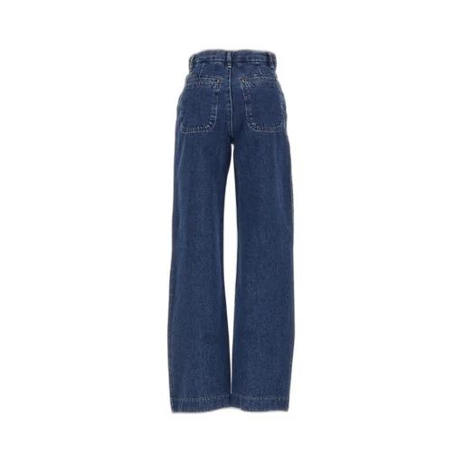 High-Waist Flared Jeans