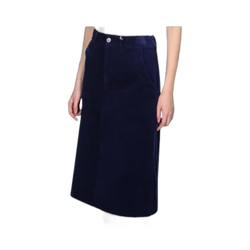 Corduroy Half Skirt
