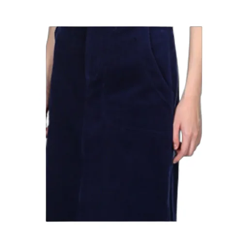 Corduroy Half Skirt