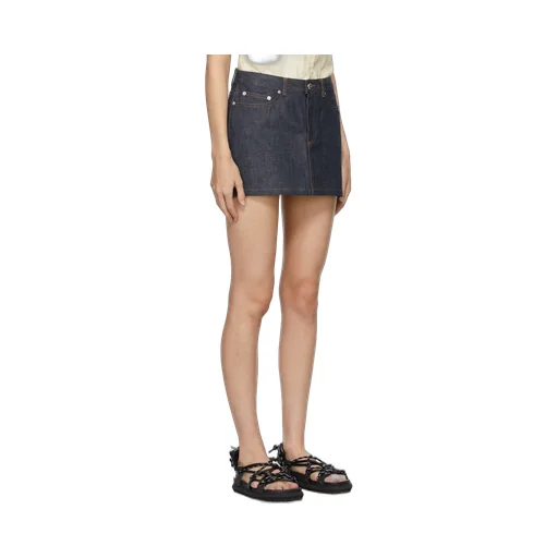 Denim Mini Skirt