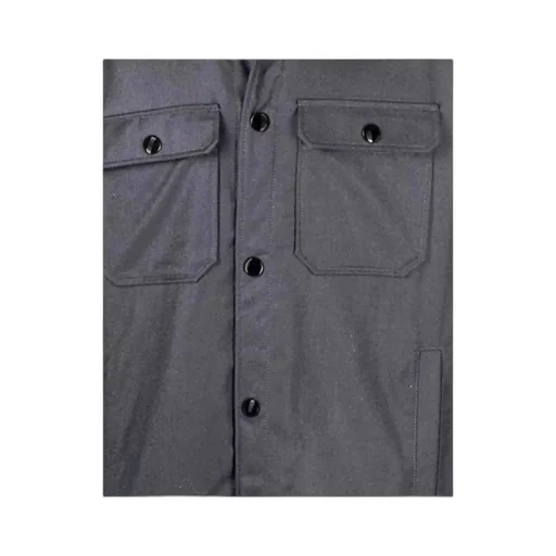 Long-Sleeved Shirt-Style Casual Jacket