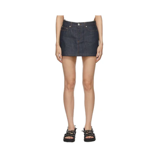 Denim Mini Skirt