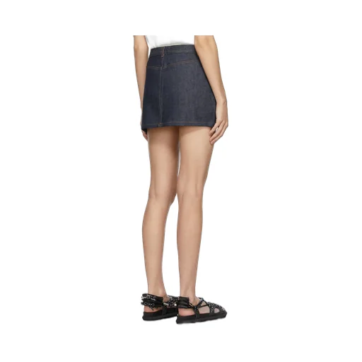 Denim Mini Skirt