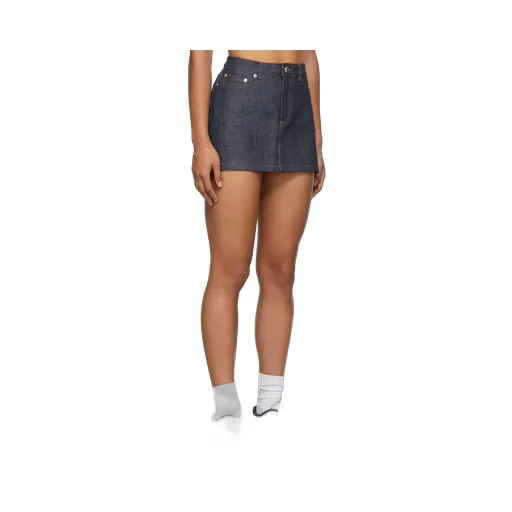 Denim Mini Skirt