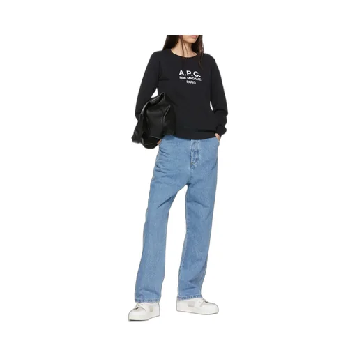 Logo Embroidered Crewneck Sweatshirt