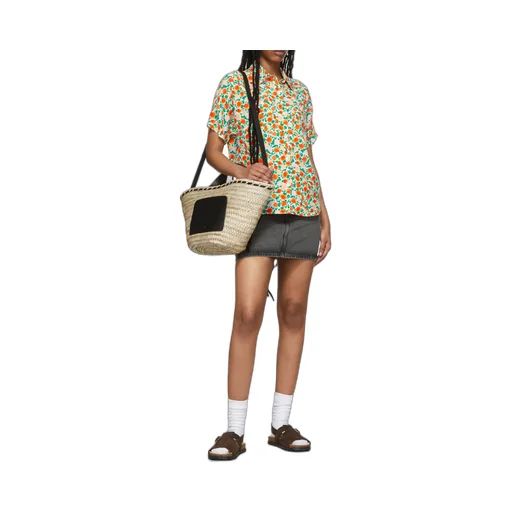 Patch-Detail Tote Bag
