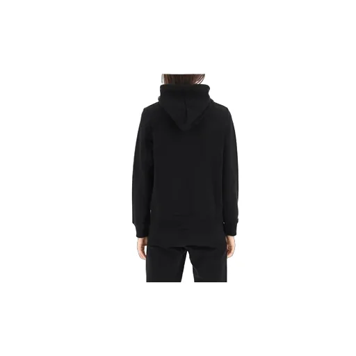 Logo Print Drawstring Hoodie