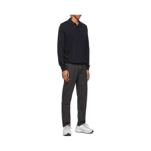 Long-Sleeved Polo Shirt