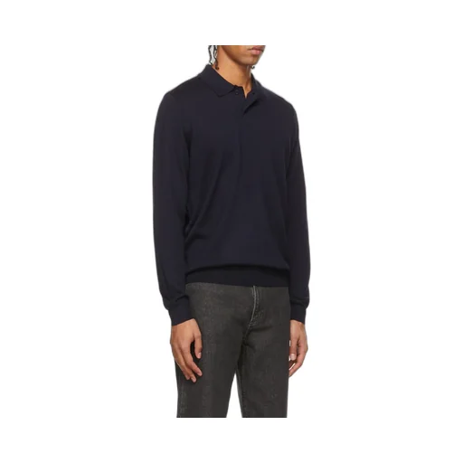 Long-Sleeved Polo Shirt
