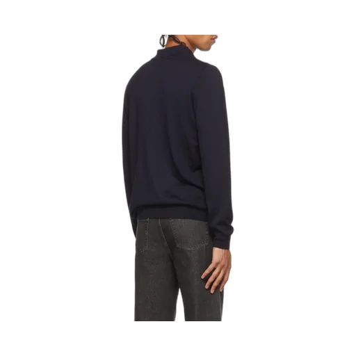 Long-Sleeved Polo Shirt