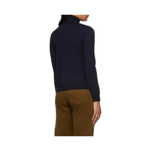 Fine Knit Turtleneck Jumper