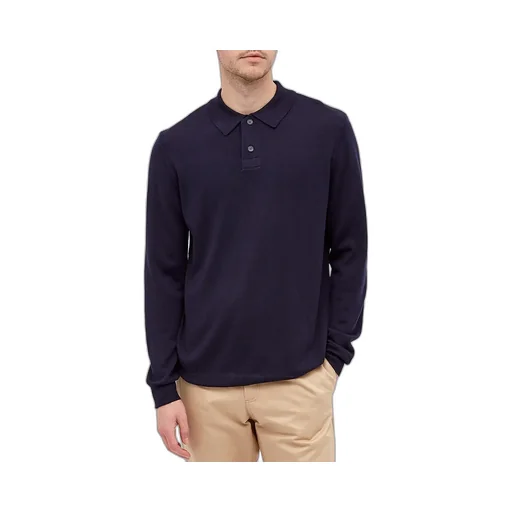 Long-Sleeved Polo Shirt