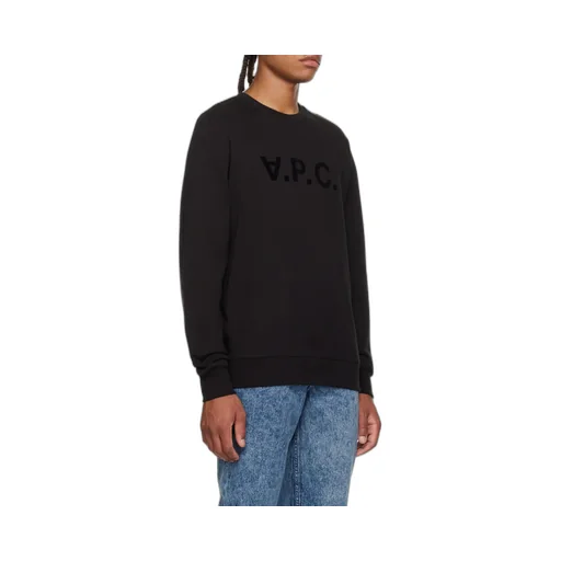 Logo-Printed Straight Hem Sweatshirt