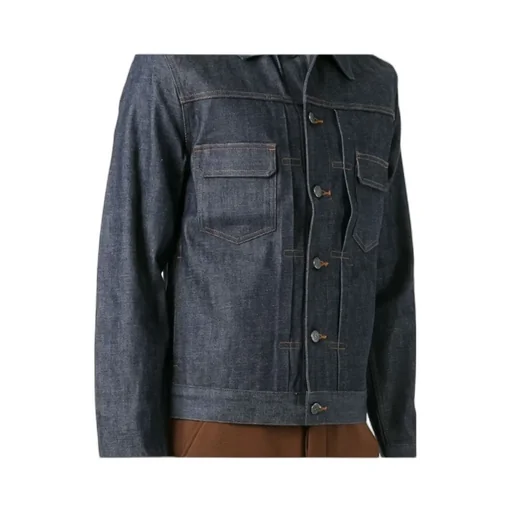 Buttoned Denim Jacket