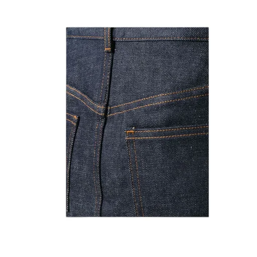 High Waist Mini Denim Skirt