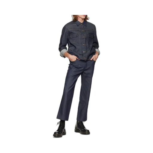 Buttoned Denim Jacket