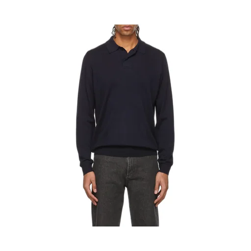 Long-Sleeved Polo Shirt