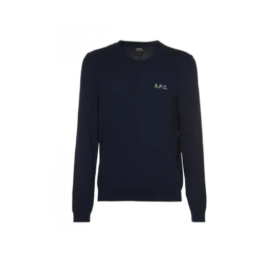 Logo Embroidered Knit Jumper