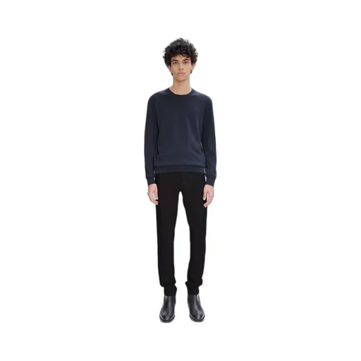 Straight-Leg Slim-Cut Pants