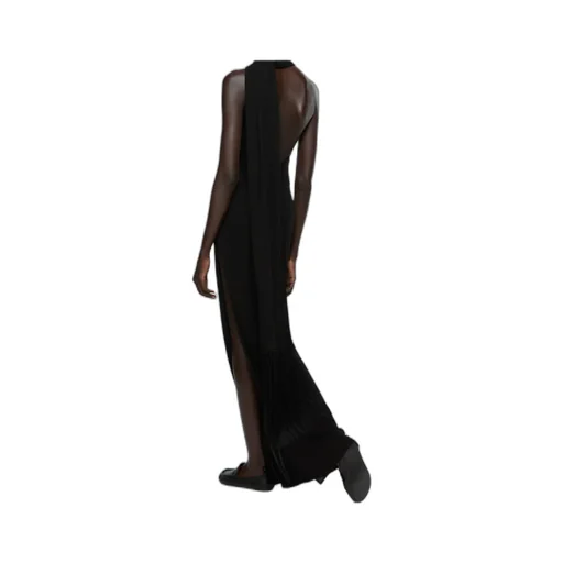 Draped Fringe Dress