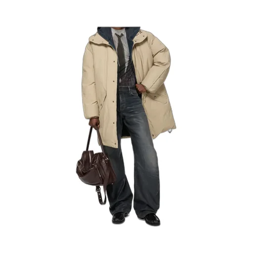 Button Padded Parka
