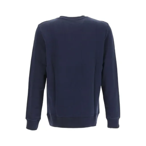 Flocked Logo Crewneck Sweatshirt