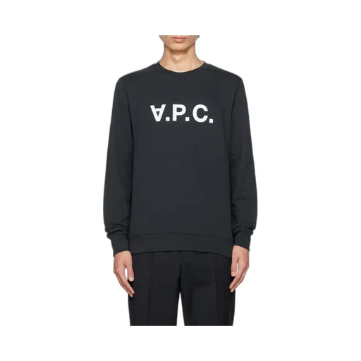 Logo-Printed Straight Hem Sweatshirt