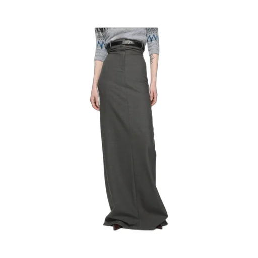 Slit-Detailed Skirt