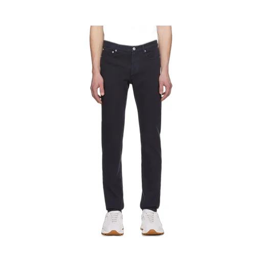 Straight-Leg Slim-Cut Pants