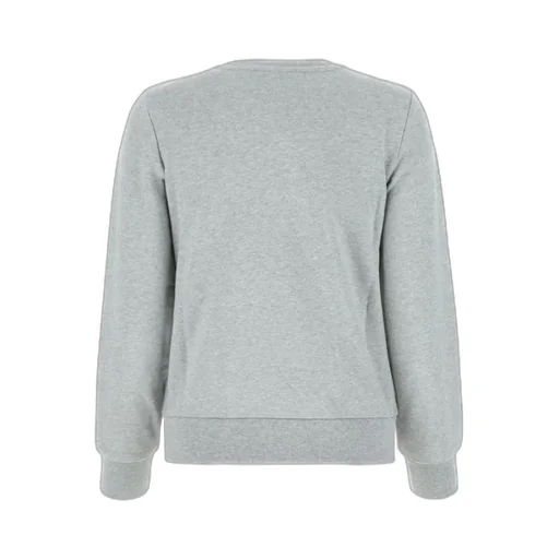 Flocked Logo Crewneck Sweatshirt