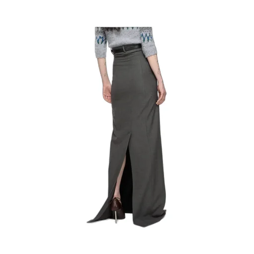 Slit-Detailed Skirt