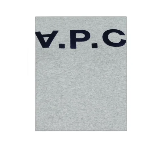 Flocked Logo Crewneck Sweatshirt