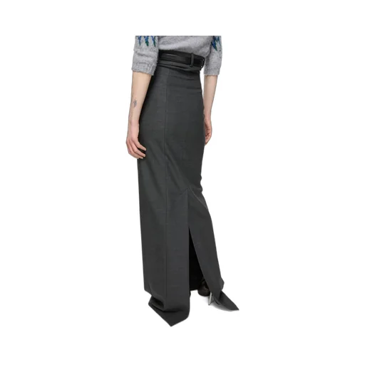 Slit-Detailed Skirt