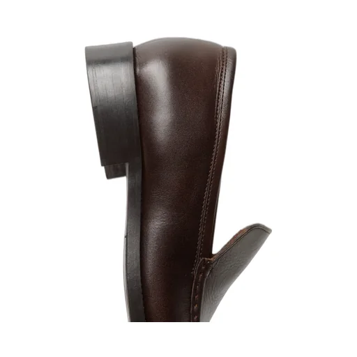 Leather Slip-On Loafers