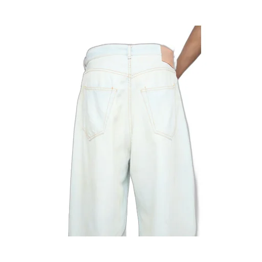 Distressed Denim Trousers