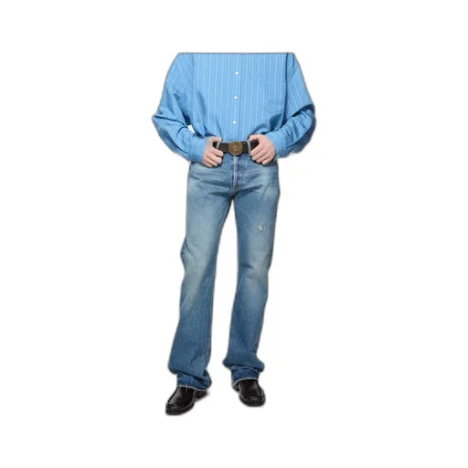 Logo-Buckle Leather Belt