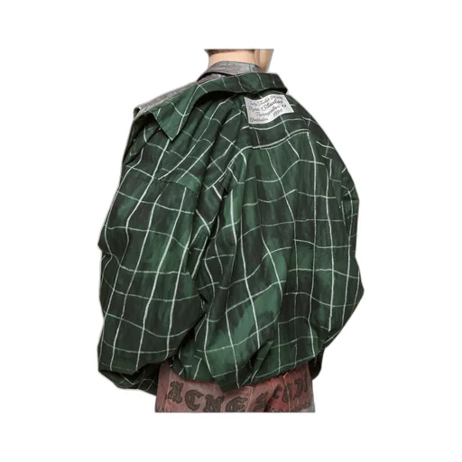 Layered Checked Shirt