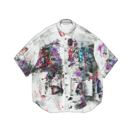 Printed Button-Down Shirt