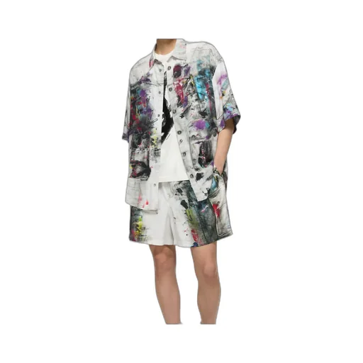 Printed Button-Down Shirt