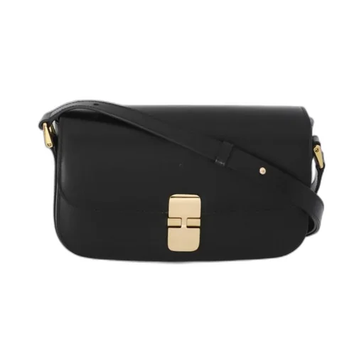 Gold-Tone Shoulder Bag