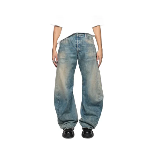 Distressed Denim Trousers