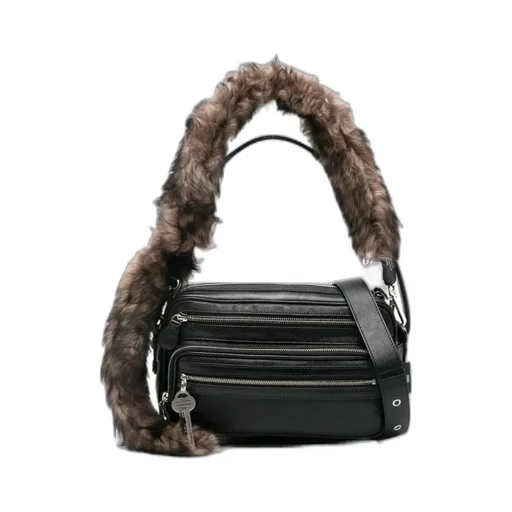Zipper Shoulder Bag