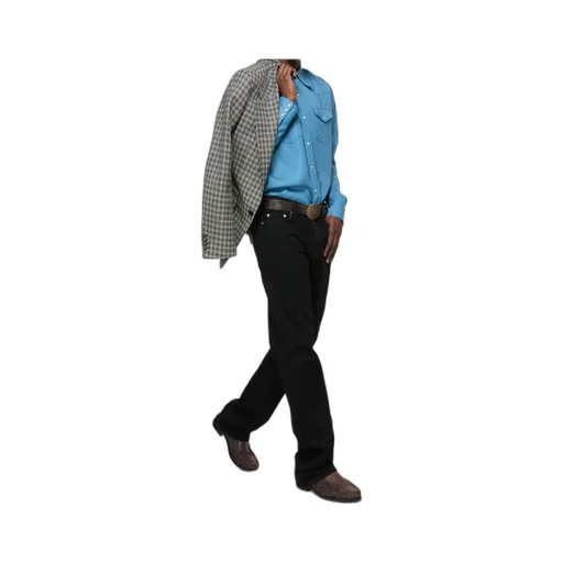 Button Detailed Flared Jeans
